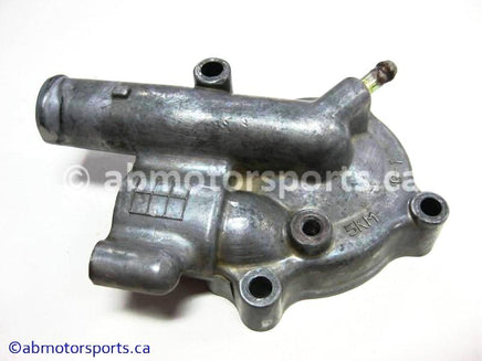 Used Yamaha ATV GRIZZLY 660 OEM part # 5KM-12422-00-00 water pump housing for sale