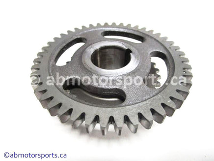 Used Yamaha ATV GRIZZLY 660 OEM part # 5KM-11530-00-00 crankshaft balancer gear for sale