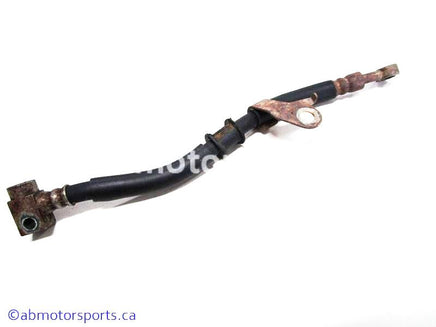 Used Yamaha ATV GRIZZLY 660 OEM part # 5KM-2581J-00-00 rear brake hose for sale