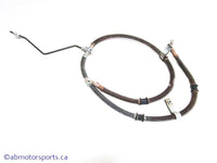 Used Yamaha ATV KODIAK 400 OEM part # 1D9-F5873-01-00 front brake hose for sale