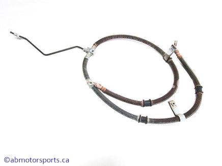 Used Yamaha ATV KODIAK 400 OEM part # 1D9-F5873-01-00 front brake hose for sale