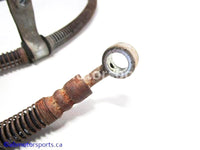 Used Yamaha ATV KODIAK 400 OEM part # 1D9-F5873-01-00 front brake hose for sale