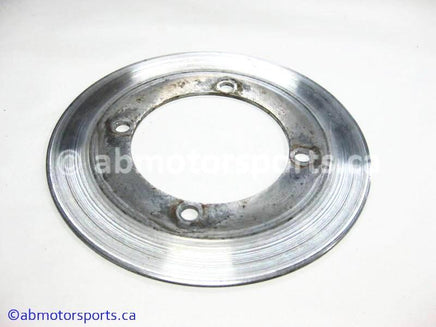 Used Yamaha ATV KODIAK 400 OEM part # 1D9-F5831-00-00 rear right brake disc for sale