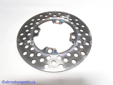 Used Yamaha ATV KODIAK 400 OEM part # 5ND-F582T-00-00 front brake disc for sale