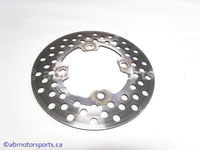 Used Yamaha ATV KODIAK 400 OEM part # 5ND-F582T-00-00 front brake disc for sale