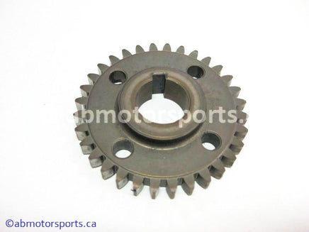 Used Yamaha ATV KODIAK 400 OEM part # 5GH-13324-00-00 oil pump drive gear for sale
