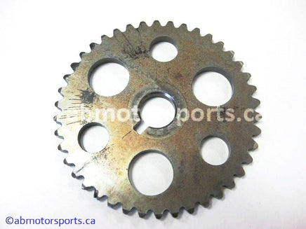Used Yamaha ATV KODIAK 400 OEM part # 5GH-12176-10-00 cam chain sprocket for sale