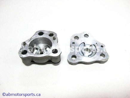 Used Yamaha ATV KODIAK 400 OEM part # 1UY-13316-00-00 oil pump housing for sale