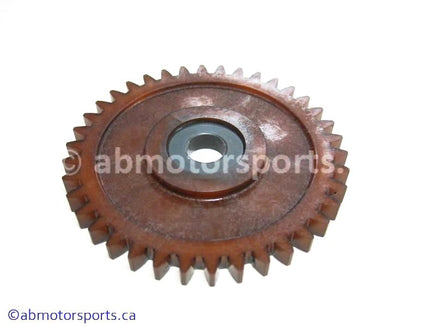 Used Yamaha ATV KODIAK 400 OEM part # 5GH-13325-00-00 driven oil pump gear for sale