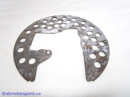 Used Yamaha ATV KODIAK 400 OEM part # 1D9-F514A-00-00 brake disc cover for sale