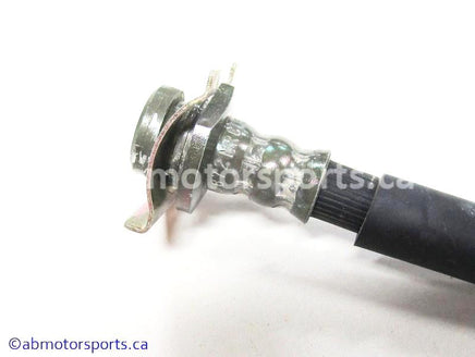 Used Yamaha ATV YFZ450 OEM part # 5TG-25872-00-00 brake line for sale