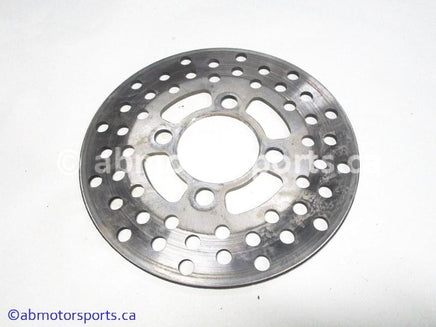 Used Yamaha ATV YFZ450 OEM part # 3GD-2582T-10-00 front brake disc for sale