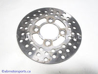 Used Yamaha ATV YFZ450 OEM part # 3GD-2582T-10-00 front brake disc for sale