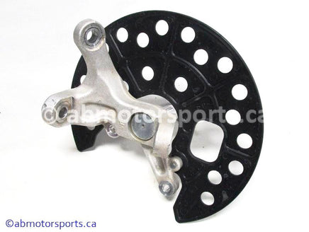 Used Yamaha ATV YFZ450 OEM part # 1S3-23502-00-00 front right steering knuckle for sale