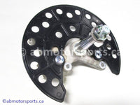 Used Yamaha ATV YFZ450 OEM part # 1S3-23501-00-00 front left steering knuckle for sale