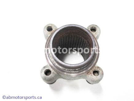 Used Yamaha ATV YFZ450 OEM part # 1S3-25712-00-00 rear brake disc hub for sale