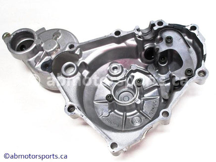 Used Yamaha ATV YFZ450 OEM part # 5TG-15411-10-00 left crankcase cover for sale