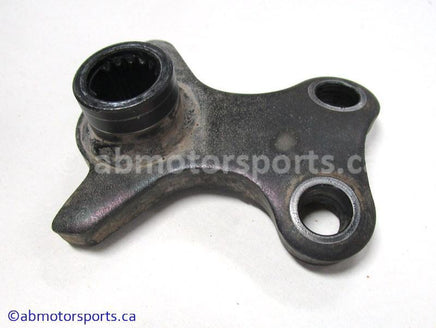 Used Yamaha ATV YFZ450 OEM part # 5TG-23816-00-00 steering stem pitman arm for sale