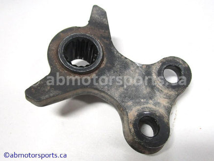 Used Yamaha ATV YFZ450 OEM part # 5TG-23816-00-00 steering stem pitman arm for sale