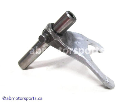 Used Yamaha ATV YFZ450 OEM part # 5TG-18501-00-00 left shift fork for for sale