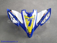 Used Yamaha ATV YFZ450 OEM part # 5TG-W2151-00-00 front fender for sale