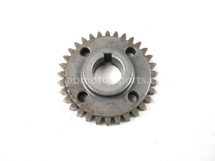 A used Oil Pump Drive Gear from a 2000 KODIAK 400 AUTO Yamaha OEM Part # 5GH-13324-00-00 for sale. Yamaha ATV parts for sale in our online catalog…check us out!