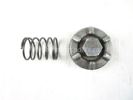 A used Drain Plug from a 2000 KODIAK 400 AUTO Yamaha OEM Part # 4HC-15351-00-00 for sale. Yamaha ATV parts for sale in our online catalog…check us out!