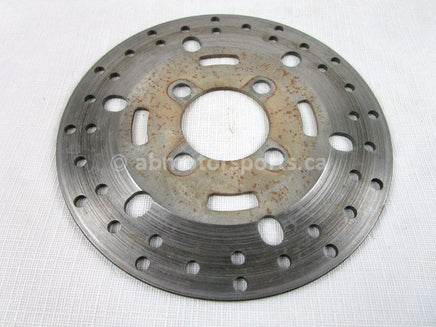 A used Brake Disc from a 2000 KODIAK 400 AUTO Yamaha OEM Part # 4KB-2582T-00-00 for sale. Yamaha ATV parts for sale in our online catalog…check us out!
