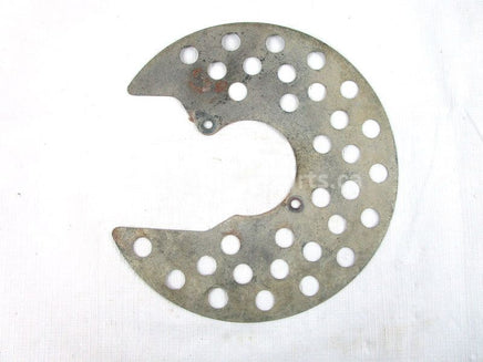 A used Brake Disc Protector from a 2000 KODIAK 400 AUTO Yamaha OEM Part # 4KB-2514A-00-00 for sale. Yamaha ATV parts for sale in our online catalog…check us out!