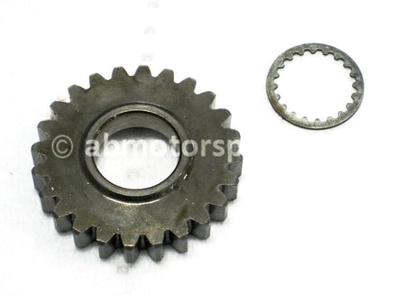 Used Yamaha Dirt Bike YZ250F OEM part # 5NL-17151-00-00 fifth pinion gear 24 teeth for sale