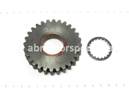 Used Yamaha Dirt Bike YZ250F OEM part # 5NL-17221-00-00 second wheel gear 28 teeth for sale