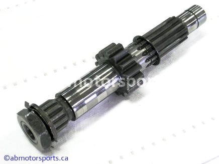 Used Yamaha Dirt Bike YZ450F OEM part # 5TA-17411-10-00 OR 5TA-17411-20-00 main axle 14 teeth for sale