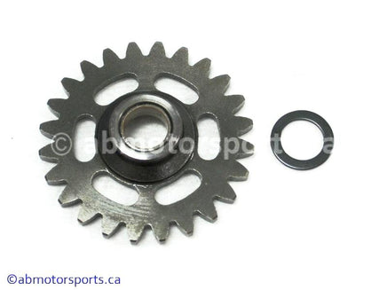 Used Yamaha Dirt Bike YZ450F OEM part # 5TA-13341-00-00 oil pump idle gear for sale