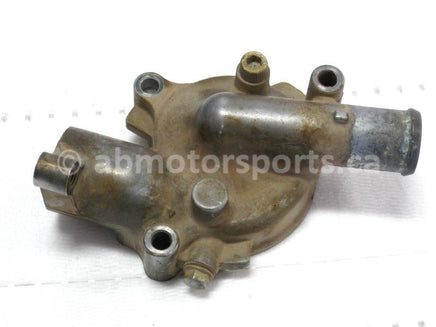 Used Yamaha UTV RHINO 700 FI OEM part # 5B4-12422-00-00 water pump housing cover for sale