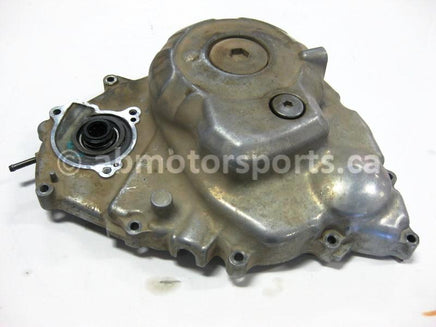 Used Yamaha UTV RHINO 700 FI OEM part # 3B4-15411-01-00 OR 3B4-15411-00-00 stator cover for sale