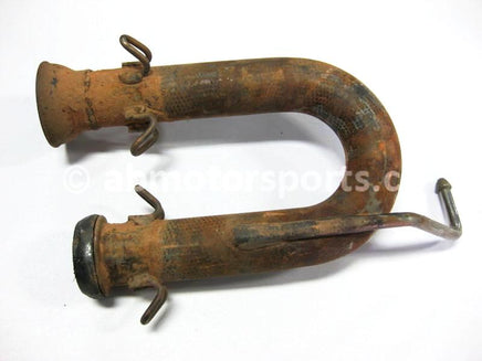 Used Yamaha UTV RHINO 700 FI OEM part # 5B4-E4621-00-00 exhaust pipe for sale