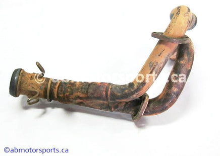 Used Yamaha UTV RHINO 700 FI OEM part # 5B4-E4611-00-00 exhaust pipe for sale