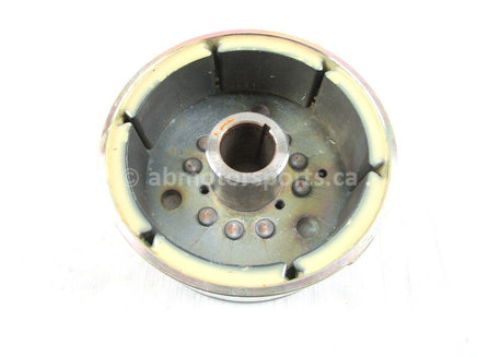 A used Flywheel from a 2002 MOUNTAIN CAT 600 Arctic Cat OEM Part # 3005-698 for sale. Shop online here for your used Arctic Cat snowmobile parts in Canada!