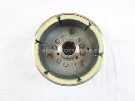 A used Flywheel from a 2002 MOUNTAIN CAT 600 Arctic Cat OEM Part # 3005-698 for sale. Shop online here for your used Arctic Cat snowmobile parts in Canada!