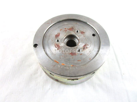 A used Flywheel from a 2002 MOUNTAIN CAT 600 Arctic Cat OEM Part # 3005-698 for sale. Shop online here for your used Arctic Cat snowmobile parts in Canada!