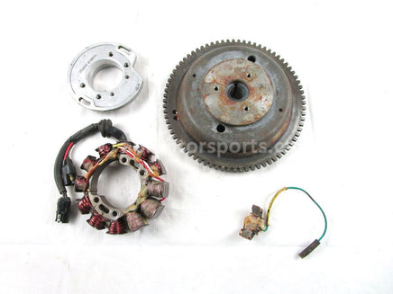 A used Magneto Assembly from a 1977 PANTHER 4000 Arctic Cat OEM Part # 3002-568 for sale. Arctic Cat snowmobile parts? Our online catalog has parts to fit your unit!