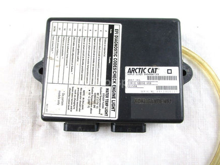 A used ECU from a 2010 M8 162 Arctic Cat OEM Part # 3007-765 for sale. Arctic Cat snowmobile parts? Our online catalog has parts to fit your unit!