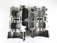 A used Crankcase from a 2003 MOUNTAIN CAT 900 Arctic Cat OEM Part # 3006-418 for sale. Arctic Cat snowmobile parts? Check out our online catalog!