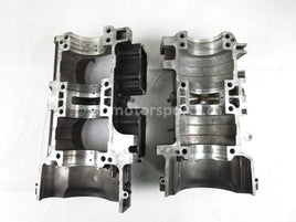 A used Crankcase from a 2003 MOUNTAIN CAT 900 Arctic Cat OEM Part # 3006-418 for sale. Arctic Cat snowmobile parts? Check out our online catalog!