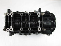A used Crankcase from a 2003 MOUNTAIN CAT 900 Arctic Cat OEM Part # 3006-418 for sale. Arctic Cat snowmobile parts? Check out our online catalog!