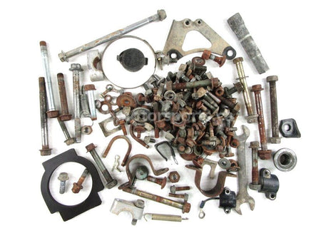Assorted used Body and Frame Hardware from a 2004 Yamaha Grizzly 660 ATV for sale. Shop our online catalog. Alberta Canada! We ship daily across Canada!