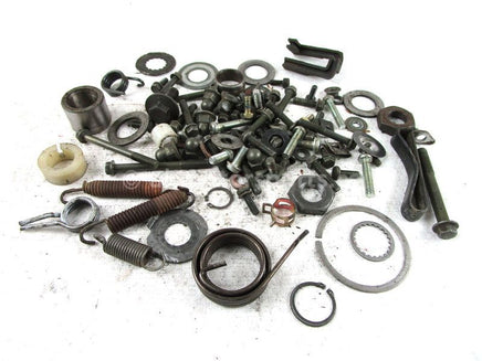 Assorted used Engine and Body Hardware from a 2001 Yamaha YZ 125 for sale. Our online catalog has more parts that will fit your unit!