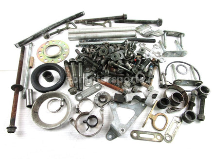Assorted used Body and Chassis Hardware from a 2003 Yamaha RX1 1000 Snowmobile for sale. Shop our online catalog. Alberta Canada! We ship daily across Canada!