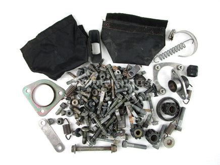 Assorted used Chassis and Skid Hardware from a 2012 Polaris RMK PRO 800 Snowmobile for sale. Shop our online catalog. Alberta Canada! We ship daily across Canada!