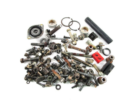 Assorted used Chassis and Body Hardware from a 2008 Skidoo Summit 800 X 154 Snowmobile for sale. Shop our online catalog. Alberta Canada! We ship daily across Canada!